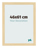 Photo Frame 46x61cm Beech Design MDF Bologna Front Size | Yourdecoration.co.uk