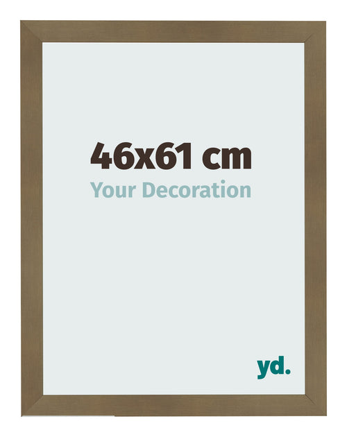 Photo Frame 46x61cm Bronze Design MDF Bologna Front Size | Yourdecoration.co.uk