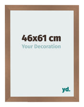 Photo Frame 46x61cm Copper Design MDF Bologna Front Size | Yourdecoration.co.uk