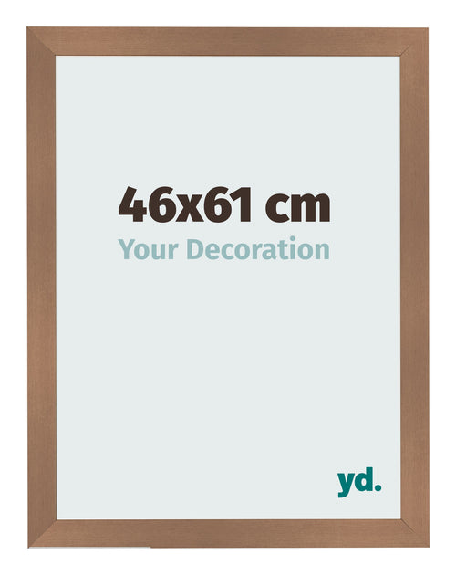 Photo Frame 46x61cm Copper Design MDF Bologna Front Size | Yourdecoration.co.uk