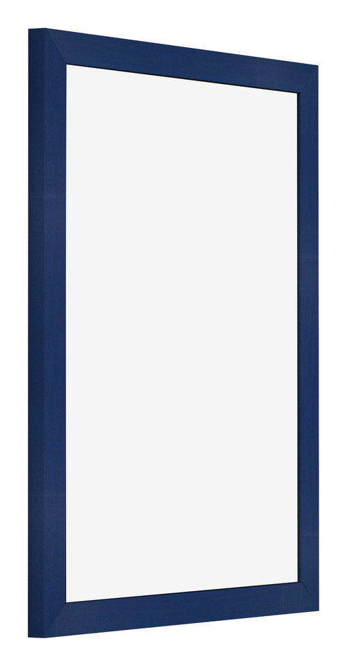 Photo Frame 46x61cm Dark Blue Swept MDF Bologna Front Oblique | Yourdecoration.co.uk