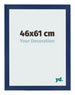 Photo Frame 46x61cm Dark Blue Swept MDF Bologna Front Size | Yourdecoration.co.uk