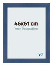 Photo Frame 46x61cm Dark Blue Swept MDF Pisa Front Size | Yourdecoration.co.uk
