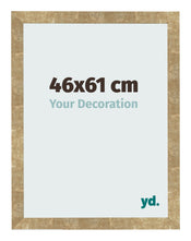 Photo Frame 46x61cm Gold Antique MDF Bologna Front Size | Yourdecoration.co.uk