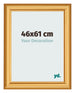 Photo Frame 46x61cm Gold Matte MDF Lazio Front Size | Yourdecoration.co.uk