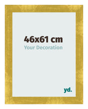 Photo Frame 46x61cm Gold Vintage MDF Pisa Front Size | Yourdecoration.co.uk