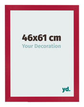 Photo Frame 46x61cm Red MDF Bologna Front Size | Yourdecoration.co.uk