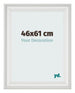 Photo Frame 46x61cm White Swept MDF Lazio Front Size | Yourdecoration.co.uk