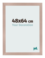 Photo Frame 48x64 cm Dusty Pink MDF Bologna Front Size | Yourdecoration.co.uk