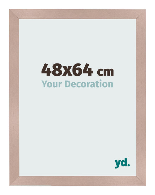 Photo Frame 48x64 cm Dusty Pink MDF Bologna Front Size | Yourdecoration.co.uk