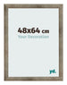 Photo Frame 48x64 cm Metal Vintage MDF Bologna Front Size | Yourdecoration.co.uk