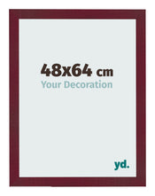 Photo Frame 48x64 cm Wine Red Swept MDF Bologna Front Size | Yourdecoration.co.uk