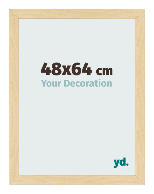 Photo Frame 48x64cm Beech Design MDF Bologna Front Size | Yourdecoration.co.uk