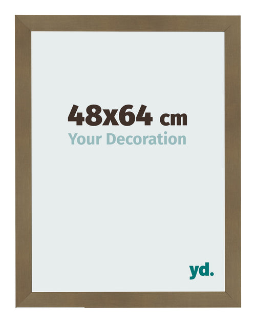 Photo Frame 48x64cm Bronze Design MDF Bologna Front Size | Yourdecoration.co.uk