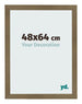 Photo Frame 48x64cm Bronze Design MDF Bologna Front Size | Yourdecoration.co.uk