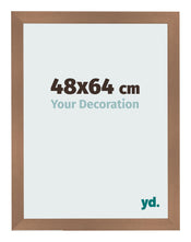Photo Frame 48x64cm Copper Design MDF Bologna Front Size | Yourdecoration.co.uk