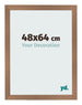 Photo Frame 48x64cm Copper Design MDF Bologna Front Size | Yourdecoration.co.uk