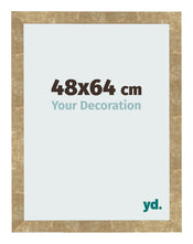 Photo Frame 48x64cm Gold Antique MDF Bologna Front Size | Yourdecoration.co.uk