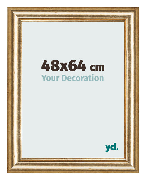 Photo Frame 48x64cm Gold Antique MDF Lazio Front Size | Yourdecoration.co.uk