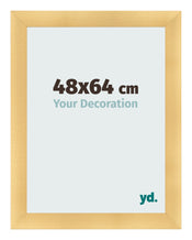Photo Frame 48x64cm Gold Vintage MDF Pisa Front Size | Yourdecoration.co.uk