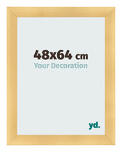 Photo Frame 48x64cm Gold Vintage MDF Pisa Front Size | Yourdecoration.co.uk