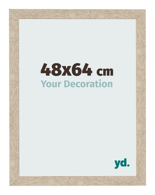 Photo Frame 48x64cm Sonoma Oak MDF Bologna Front Size | Yourdecoration.co.uk