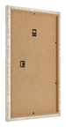 Photo Frame 48x64cm White Vintage MDF Bologna Back Oblique | Yourdecoration.co.uk