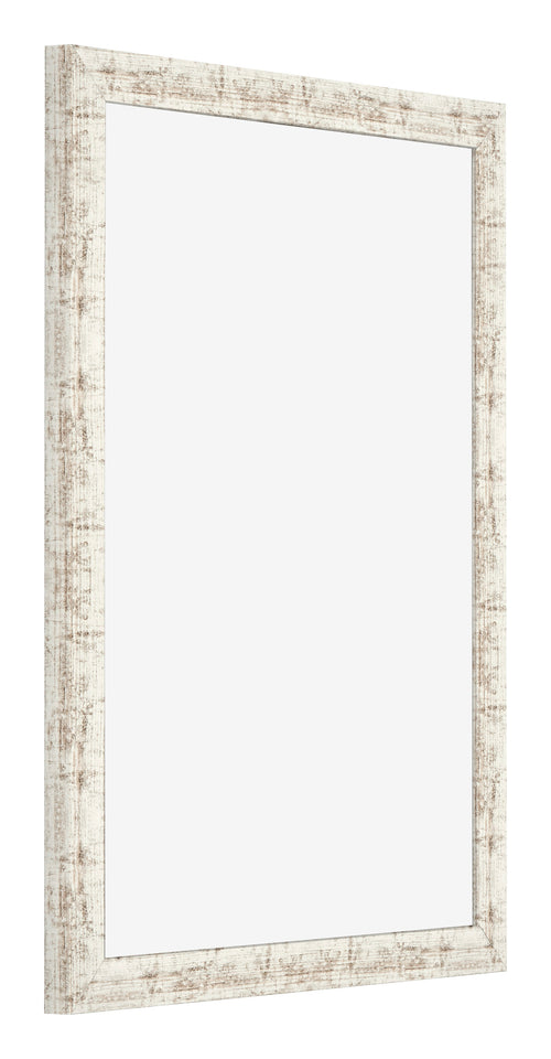 Photo Frame 48x64cm White Vintage MDF Bologna Front Oblique | Yourdecoration.co.uk