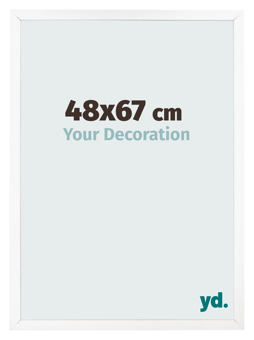 Photo Frame 48x67 cm Black Matte MDF Bologna Front Size | Yourdecoration.co.uk