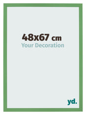 Photo Frame 48x67 cm Green MDF Bologna Front Size | Yourdecoration.co.uk