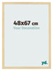 Photo Frame 48x67cm Beech Design MDF Bologna Front Size | Yourdecoration.co.uk