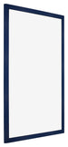 Photo Frame 48x67cm Dark Blue Swept MDF Bologna Front Oblique | Yourdecoration.co.uk