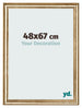 Photo Frame 48x67cm Gold Antique MDF Lazio Front Size | Yourdecoration.co.uk