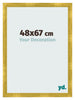Photo Frame 48x67cm Gold Vintage MDF Pisa Front Size | Yourdecoration.co.uk