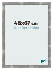 Photo Frame 48x67cm Metal Vintage MDF Pisa Front Size | Yourdecoration.co.uk