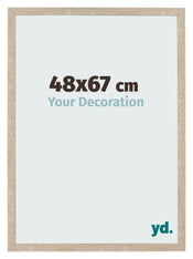 Photo Frame 48x67cm Sonoma Oak MDF Bologna Front Size | Yourdecoration.co.uk