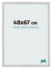 Photo Frame 48x67cm Stainless Steel MDF Bologna Front Size | Yourdecoration.co.uk