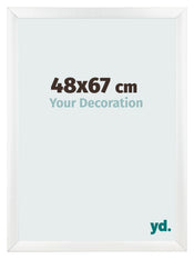 Photo Frame 48x67cm White Vintage MDF Pisa Front Size | Yourdecoration.co.uk