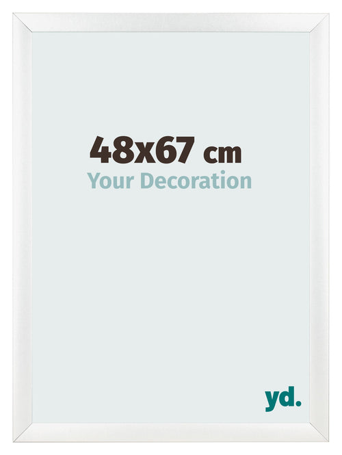 Photo Frame 48x67cm White Vintage MDF Pisa Front Size | Yourdecoration.co.uk