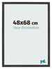 Photo Frame 48x68cm Anthracite MDF Bologna Front Size | Yourdecoration.co.uk