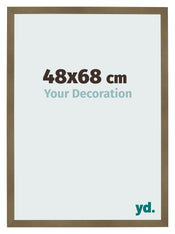 Photo Frame 48x68cm Bronze Design MDF Bologna Front Size | Yourdecoration.co.uk
