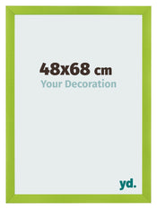 Photo Frame 48x68cm Green MDF Pisa Front Size | Yourdecoration.co.uk