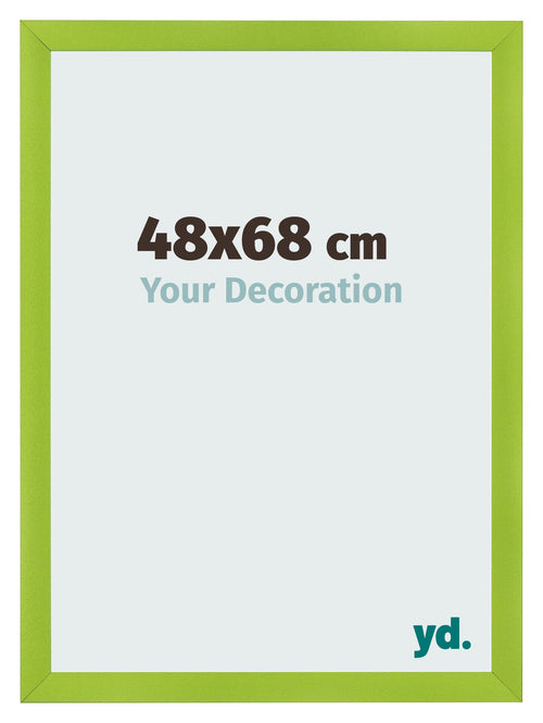 Photo Frame 48x68cm Green MDF Pisa Front Size | Yourdecoration.co.uk