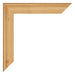 Photo Frame 48x68cm Pine Woodgrain MDF Lazio Detail Corner | Yourdecoration.co.uk