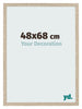Photo Frame 48x68cm Sonoma Oak MDF Bologna Front Size | Yourdecoration.co.uk