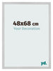 Photo Frame 48x68cm Stainless Steel MDF Bologna Front Size | Yourdecoration.co.uk