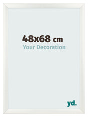 Photo Frame 48x68cm White Vintage MDF Pisa Front Size | Yourdecoration.co.uk