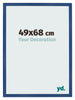 Photo Frame 49x68 cm Dark Blue MDF Bologna Front Size | Yourdecoration.co.uk