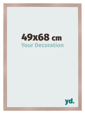 Photo Frame 49x68 cm Dusty Pink MDF Bologna Front Size | Yourdecoration.co.uk