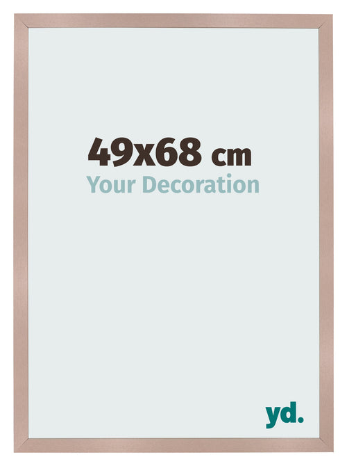 Photo Frame 49x68 cm Dusty Pink MDF Bologna Front Size | Yourdecoration.co.uk